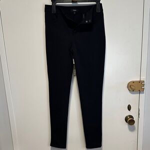 Theory Womens Black Dress Slacks Sz 0 New no Tag  Made in Vietnam Smoke Pet Free